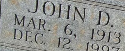 John D Sheridan