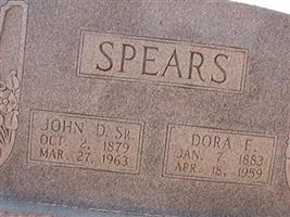John D Spears, Sr