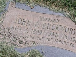 John Dallas Duckworth John Dallas Duckworth