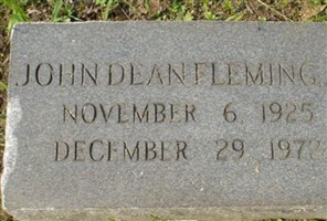 John Dean Fleming, Jr John Dean Fleming, Jr