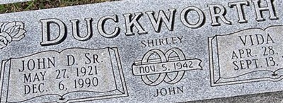 John Dee Duckworth, Sr John Dee Duckworth, Sr