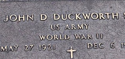 John Dee Duckworth, Sr John Dee Duckworth, Sr