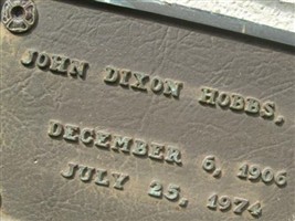 John Dixon Hobbs, Jr