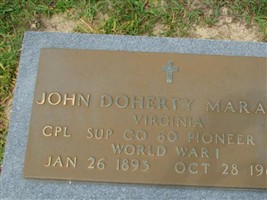 John Doherty Marable