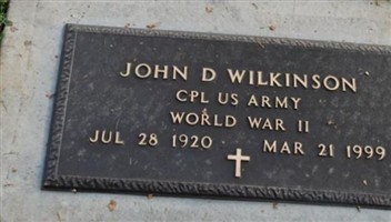John Douglas Wilkinson John Douglas Wilkinson