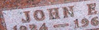 John E Buchanan