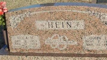 John E. Hein John E. Hein