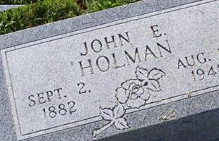John E Holman