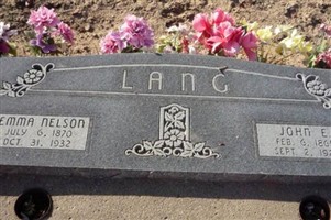 John E Lang John E Lang