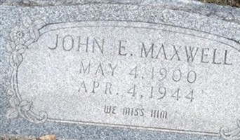 John E Maxwell John E Maxwell