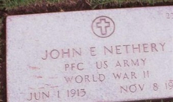 John E Nethery John E Nethery