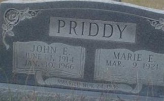 John E Priddy John E Priddy