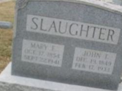 John E Slaughter John E Slaughter