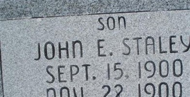 John E Staley