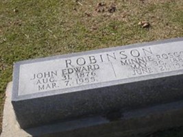 John Edward Robinson John Edward Robinson