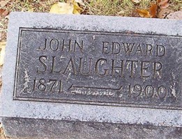 John Edward Slaughter John Edward Slaughter