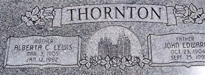 John Edward Thornton John Edward Thornton