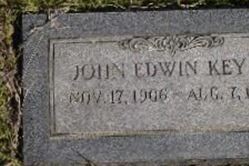 John Edwin Key, Jr John Edwin Key, Jr