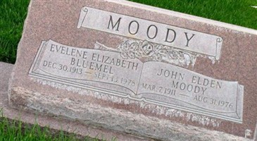 John Eldon Moody John Eldon Moody