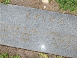 John Elizabeth Sutherland Ewing John Elizabeth Sutherland Ewing