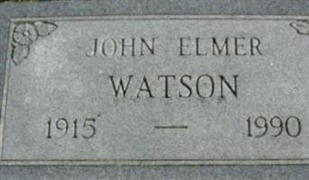 John Elmer Watson