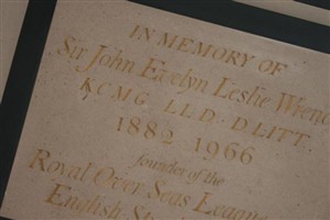 Sir John Evelyn Leslie Wrench Sir John Evelyn Leslie Wrench