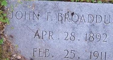 John F Broaddus, Jr