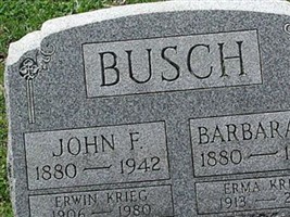 John F Busch John F Busch