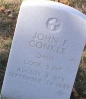 John F Conkle