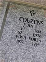 John F Couzens