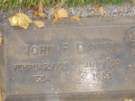 John F Daniel