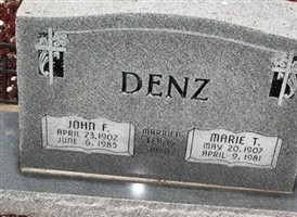 John F. Denz John F. Denz