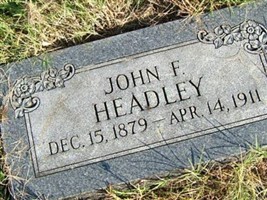 John F Headley John F Headley