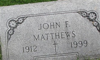 John F Matthews