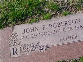 John F. Roberson John F. Roberson