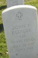 John F Rudiger John F Rudiger