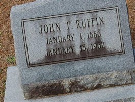 John F Ruffin