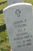 John F Tyson