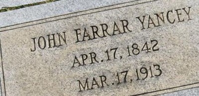 John Farrar Yancey