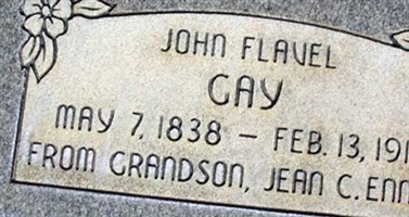 John Flavel Gay John Flavel Gay