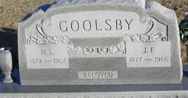 John Franklin Goolsby John Franklin Goolsby