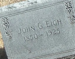 John G Eich John G Eich