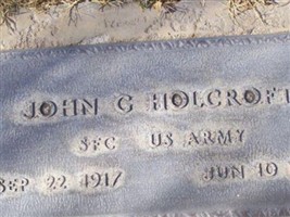 John George Holcroft