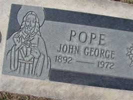 John George Pope