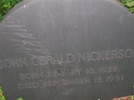 John Gerald Nickerson John Gerald Nickerson