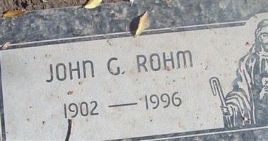 John Gotthilf Rohm John Gotthilf Rohm