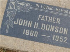 John H Donson, Sr