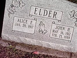 JOHN H ELDER JOHN H ELDER