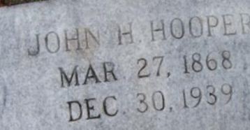 John H Hooper John H Hooper