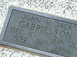 John H "Jack" Gabrielson